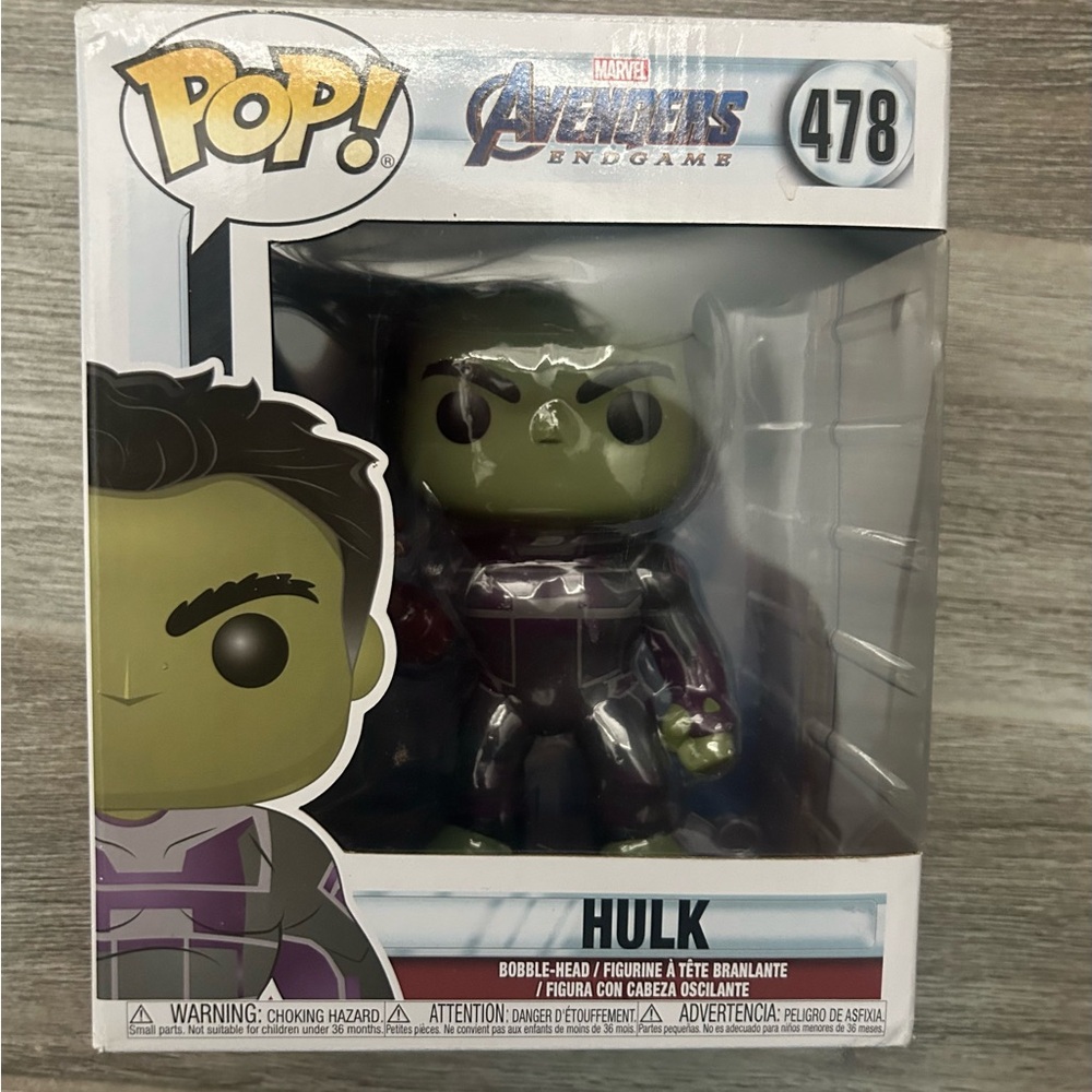 Marvel Endgames Hulk 10” Funko Pop